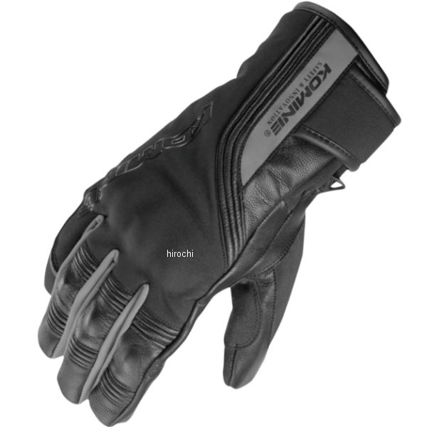 GK-837 コミネ KOMINE 秋冬モデル プロテクトウィンターグローブ 黒/シルバー XLサイズ