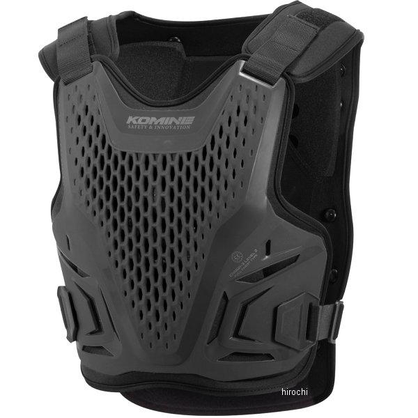 SK-828 コミネ KOMINE エアスルーCE レベル2ボディアーマーフィット 黒