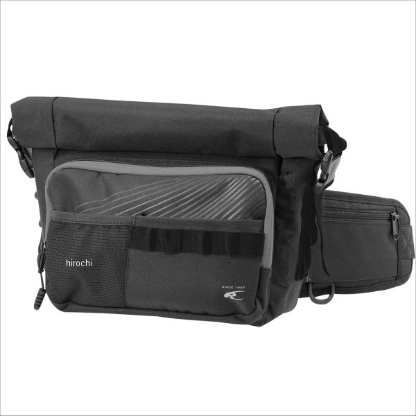 SA-243 コミネ KOMINE ウォータープルーフウエストバッグ 黒 5L