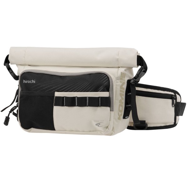 SA-243 コミネ KOMINE ウォータープルーフウエストバッグ ベージュ 5L