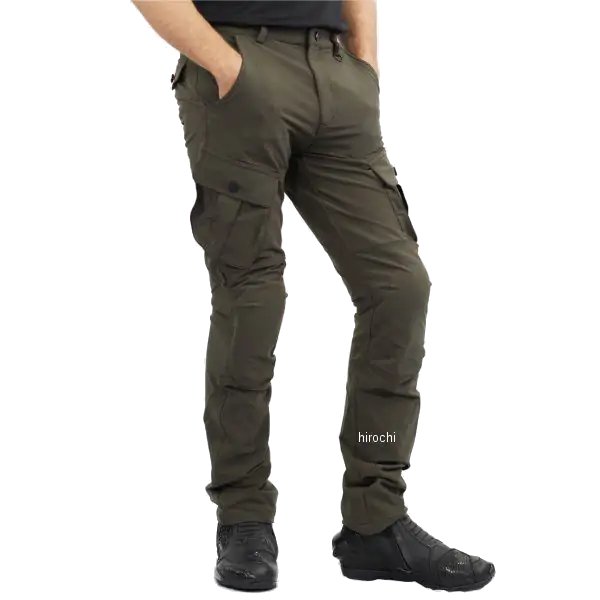PK-748 コミネ KOMINE 春夏モデル クールドライカーゴパンツ ディープオリーブ XLサイズ