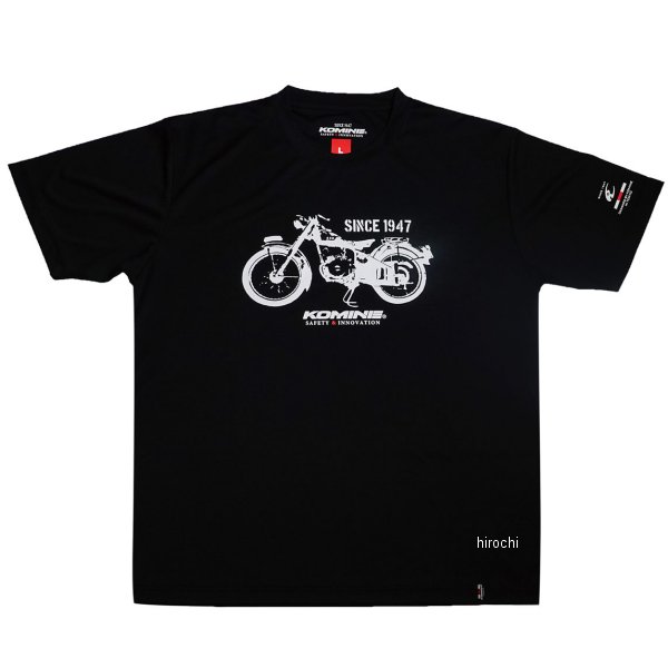 JK-400 コミネ KOMINE コミネTシャツ ブラックMC Lサイズ