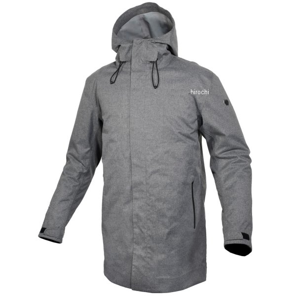 JK-611 コミネ KOMINE 秋冬モデル WP プロテクト ロングウインターコート グレー Lサイズ