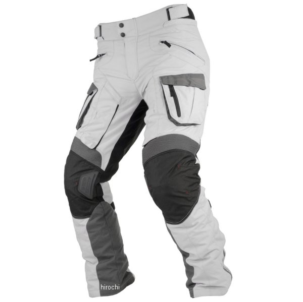 PK-928 コミネ KOMINE 秋冬モデル FY アドベンチャーパンツ グレー/黒 Lサイズ