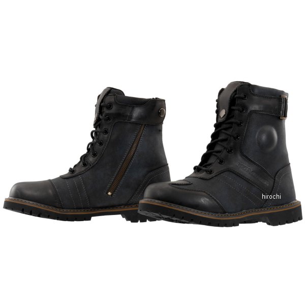 SB-90 コミネ KOMINE ヴィンテージ ライディングブーツ 黒 27サイズ