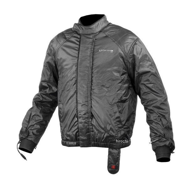 EK-112 コミネ KOMINE 秋冬モデル 12V エレクトリック ワーム システム インナー ジャケット レディース 黒 WLサイズ