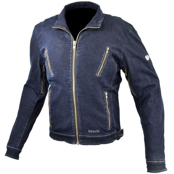 JK-153 コミネ KOMINE 春夏モデル プロテクトデニムシングルジャケット ディープインディゴ Lサイズ