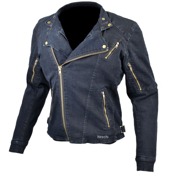 JK-154 コミネ KOMINE 春夏モデル プロテクトデニムダブルジャケット ディープインディゴ Sサイズ