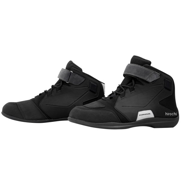 BK-088 コミネ KOMINE ウォータープルーフライディングシューズ ソリッドブラック 26cm