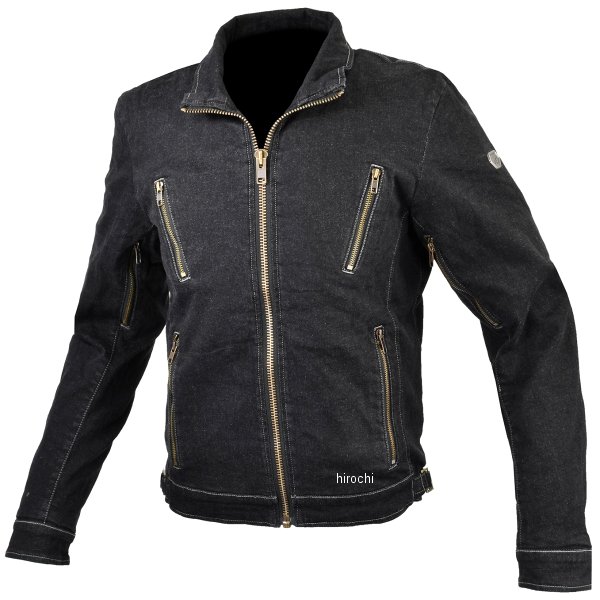 JK-153 コミネ KOMINE 春夏モデル プロテクトデニムシングルジャケット 黒 Mサイズ