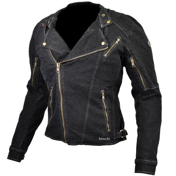 JK-154 コミネ KOMINE 春夏モデル プロテクトデニムダブルジャケット 黒 Sサイズ