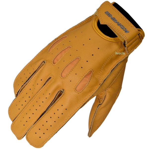 GK-161 コミネ KOMINE ヴィンテージ ショートレザーグローブ キャメル Lサイズ