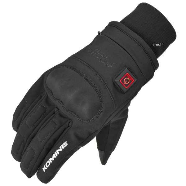 EK-216 コミネ KOMINE 12VプロテクトE-グローブ 黒 XLサイズ
