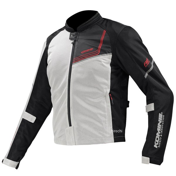 JK-1171 コミネ KOMINE 春夏モデル プロテクトフルメッシュジャケット ジモン ネオシルバー/黒 レディース WXLサイズ