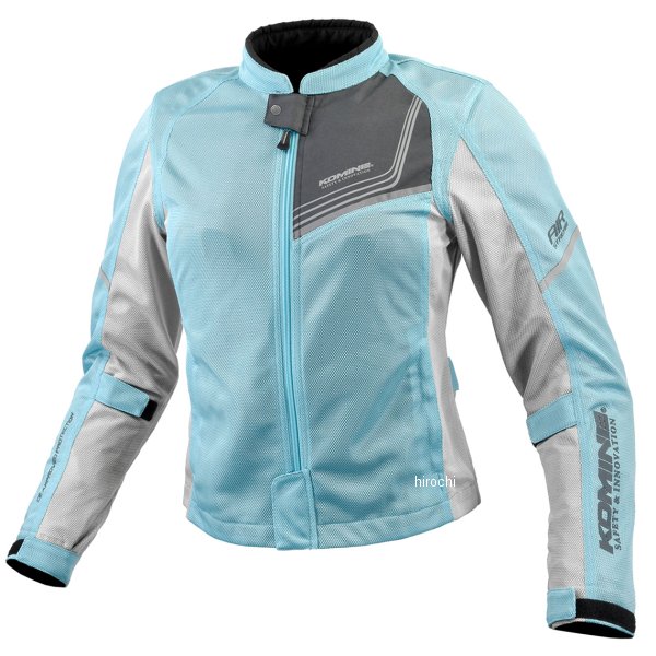 JK-1171 コミネ KOMINE 春夏モデル プロテクトフルメッシュジャケット ジモン ネオライトブルー レディース WSサイズ