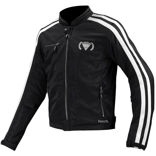 JK-1191 コミネ KOMINE 春夏モデル フルメッシュジャケット シン ネオブラック Mサイズ