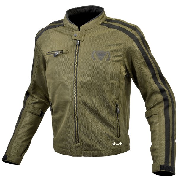 JK-1191 コミネ KOMINE 春夏モデル フルメッシュジャケット シン ネオオリーブ レディース WLサイズ