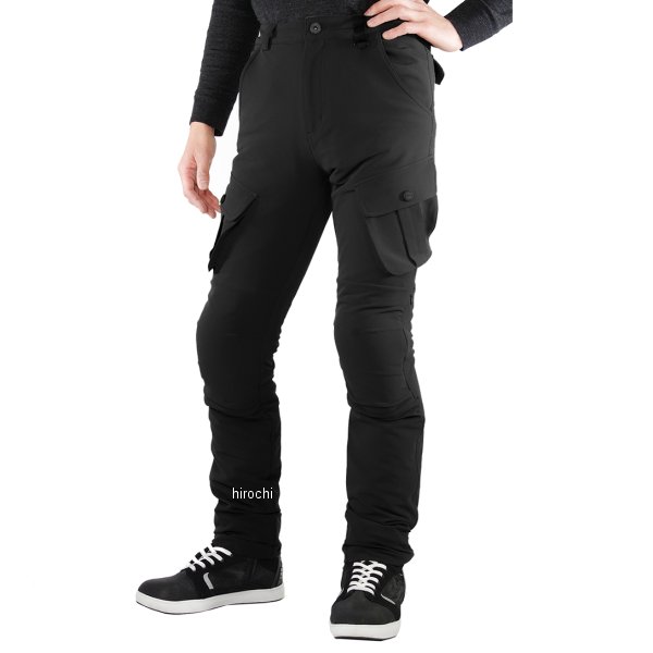 PK-748 コミネ KOMINE 春夏モデル クールドライカーゴパンツ 黒 レディース WXLサイズ