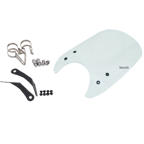 ws-26-5lc ワールドウォーク フォークマウントスクリーン ロング 17年以降 XSR700 クリア