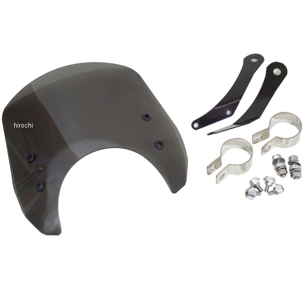 ws-29ss ワールドウォーク メーターバイザーエクスクルーシブ ショート 49φフォーク用 スモーク