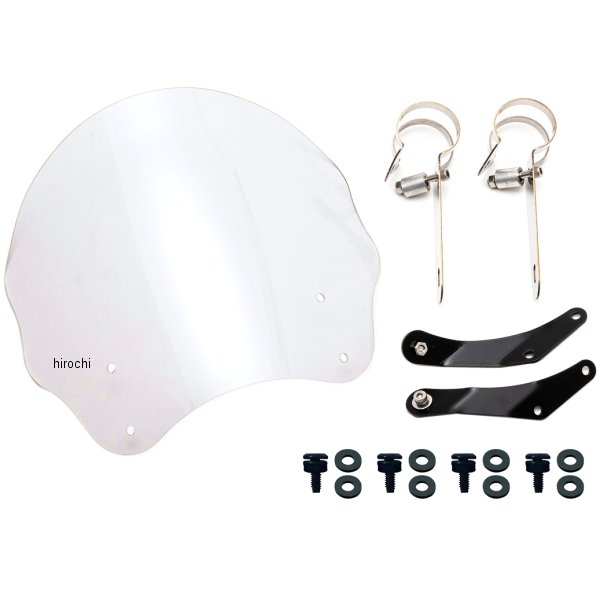 ws-37-mc ワールドウォーク メーターバイザー ミドル 21年 GB350、GB350S クリア