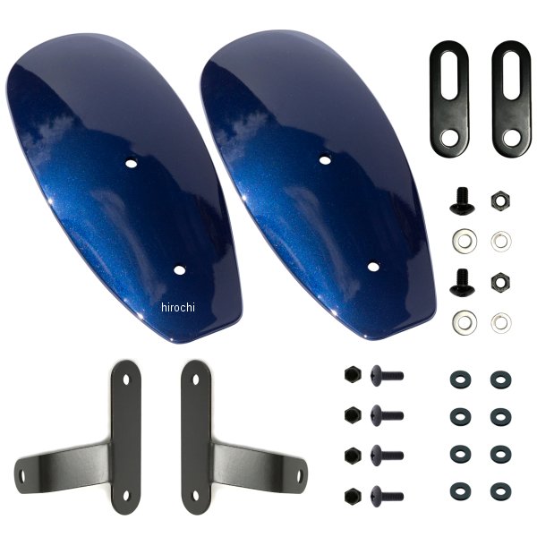 ws-38-BL ワールドウォーク 塗装ナックルガード 18年-23年 スーパーカブC125 パールニルタバブルー