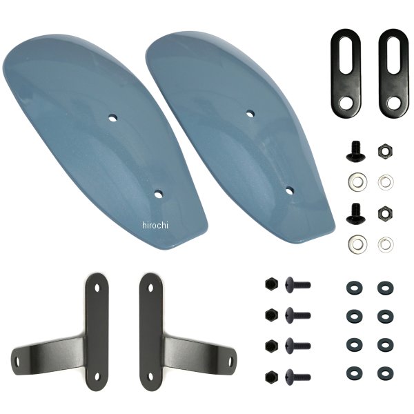 ws-38-GRY ワールドウォーク 塗装ナックルガード 18年-23年 スーパーカブC125 パールカデットグレー