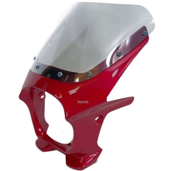 ds-01aero-k8 ワールドウォーク 汎用ビキニカウル AERO キャンディカーディナルレッド/クリア