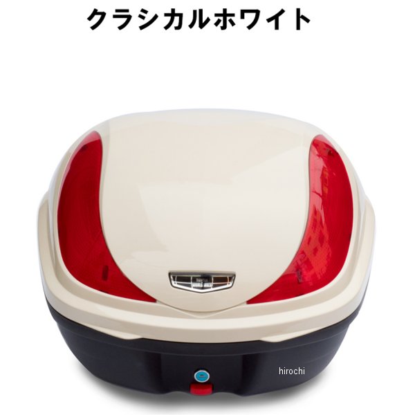 wca-43-hwb32-6-whi ワールドウォーク 塗装リアボックス キャリアセット スーパーカブ110 クラシカルホワイト