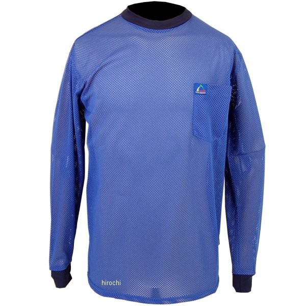 IK-932 コミネ KOMINE クールファストインストラクターメッシュジャージ 青/ネイビー Lサイズ