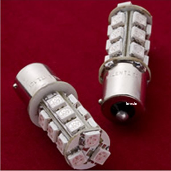 S25S-R1854-1 ヴァレンティ VALENTI LEDバルブ S25 シングル 18SMD NO.20 赤