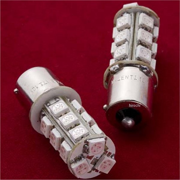 S25S-A1854-2 ヴァレンティ VALENTI LEDバルブ S25 シングル 18SMD ピン角180 NO.14 オレンジ