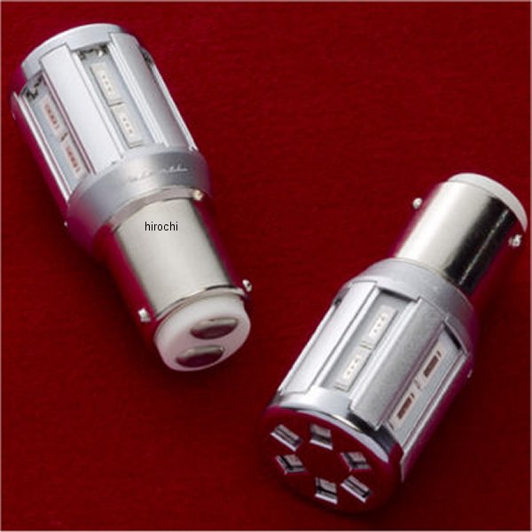 VL58-S25-RE ヴァレンティ VALENTI LEDバルブ S25レッド 2個入り