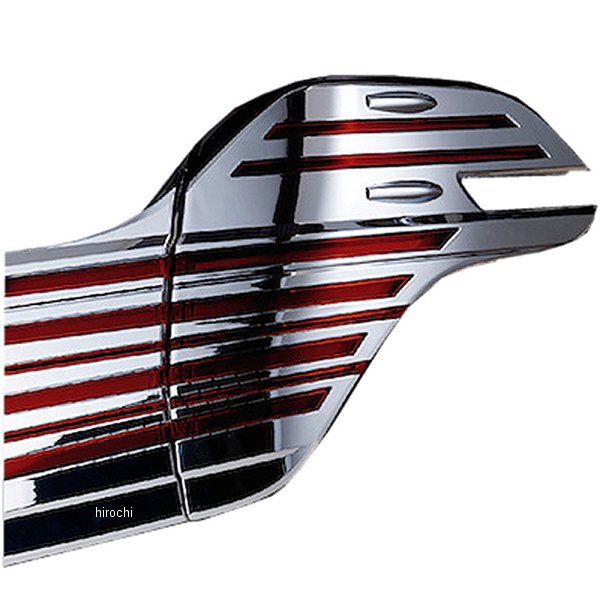 TT30ALP-RC-CC-1 ヴァレンティ VALENTI LEDテールランプ REVO トヨタ 30アルファード レッドレンズ/クローム クローム