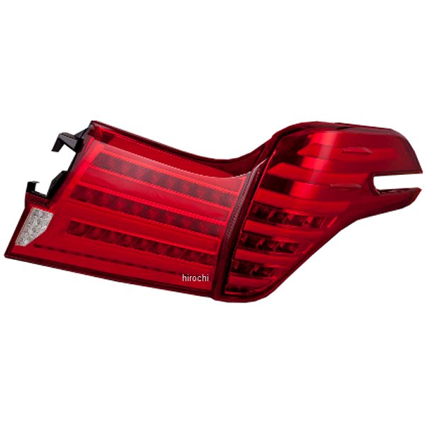 TT30ALP-RC-2 ヴァレンティ VALENTI LEDテールランプ REVO タイプ2 トヨタ 30アルファード レッドレンズ/クローム