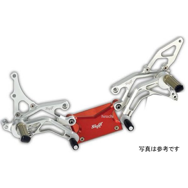 RME-002-S0R01A ロビーモトエンジニアリング バックステップ RACE 06年-10年 GSX-R600、750 シルバー