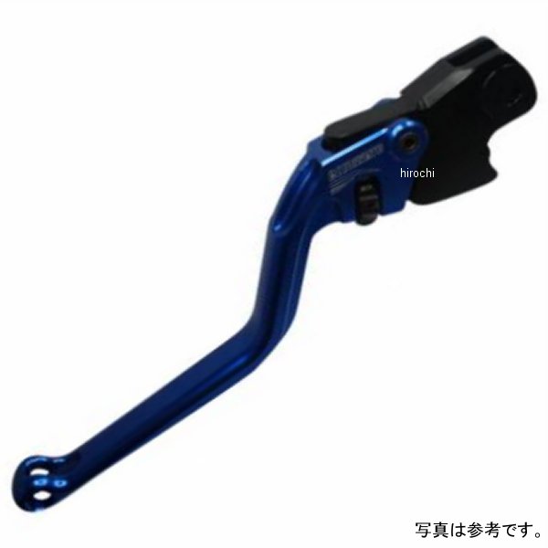 EDF015B アコサット ACCOSSATO  ブレーキレバー F015 ロング MV AGUSTA BRUTALE 1090、BRUTALE 800 青