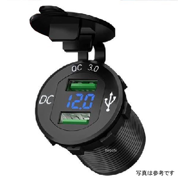 KDR-L4R カエディア Kaedear デジタル電圧計 USB レッド