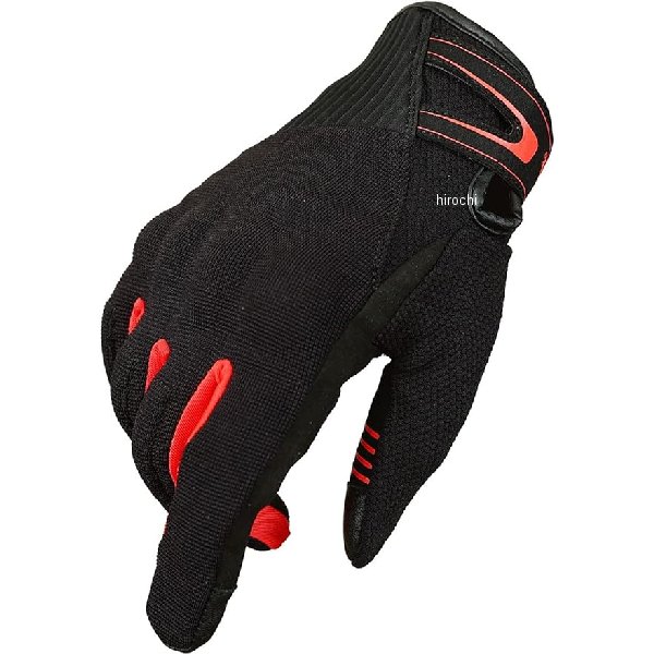 KDR-RCGL3RM カエディア Kaedear プロテクターメッシュグローブ  レッド Mサイズ