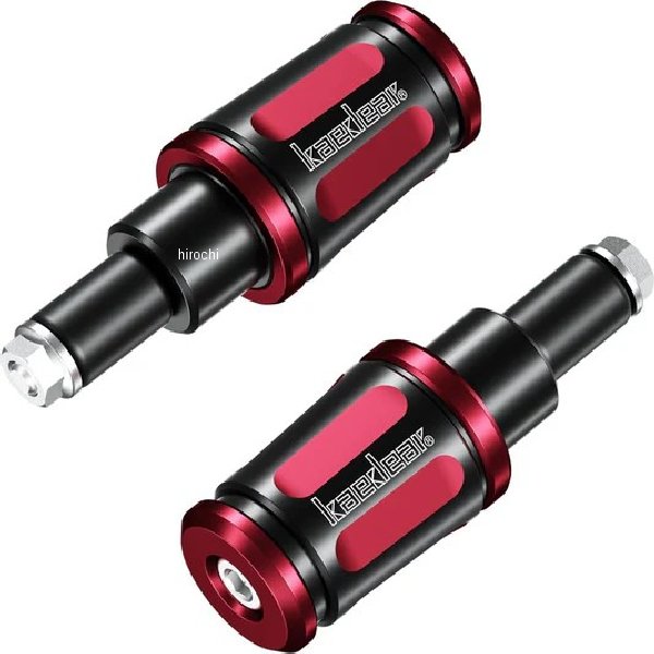 KDR-BE2-YM16-R カエディア Kaedear 可変バーエンド ヤマハM16 レッド、ブラック