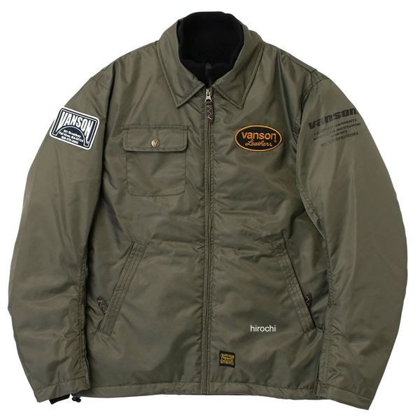TVS2509W バンソン VANSON 2025年秋冬モデル COACH ジャケット カーキ XLサイズ