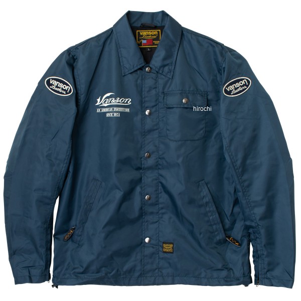SVS2605S バンソン VANSON 2026年春夏モデル コーチジャケット Mサイズ NV