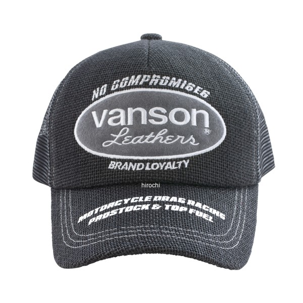 VS26701S バンソン VANSON 2026年春夏モデル メッシュキャップ フリーサイズ BK/BK