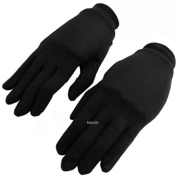 GK-133 コミネ KOMINE コンフォートシルクインナーグローブ 黒 Sサイズ