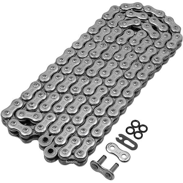 4582252853871 EKチェーン 江沼チェーン スリード Threed 520SM シリーズ 120L セミプレスクリップジョイント シルバー