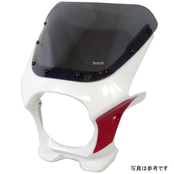 ds-01aero-39 ワールドウォーク 汎用ビキニカウル AERO パールサンビームホワイト×キャンディーアルカディアンレッド/スモーク