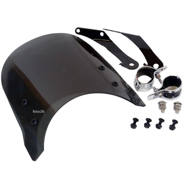 ws-01m-daytona2 ワールドウォーク 汎用メーターバイザー 取り付けバンド付き スモーク