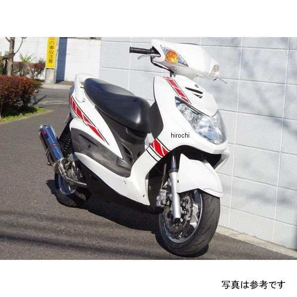 se44j-1-bk ワールドウォーク 新シグナスX用 ストロボステッカー1  ブラック