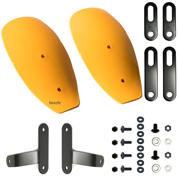 ws-43-yel ワールドウォーク 塗装ナックルガード 18年-21年 モンキー125 バナナイエロー