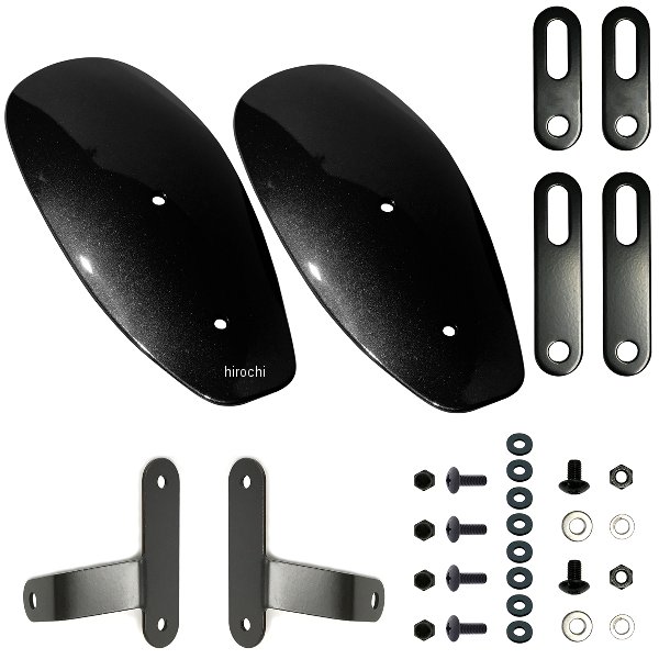 ws-43-bk ワールドウォーク 塗装ナックルガード 18年-21年 モンキー125 パールシャイニングブラック